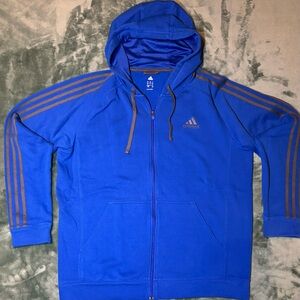 Adidas Essentials French Terry 3-stripes Full Zip, Size: L (4339)